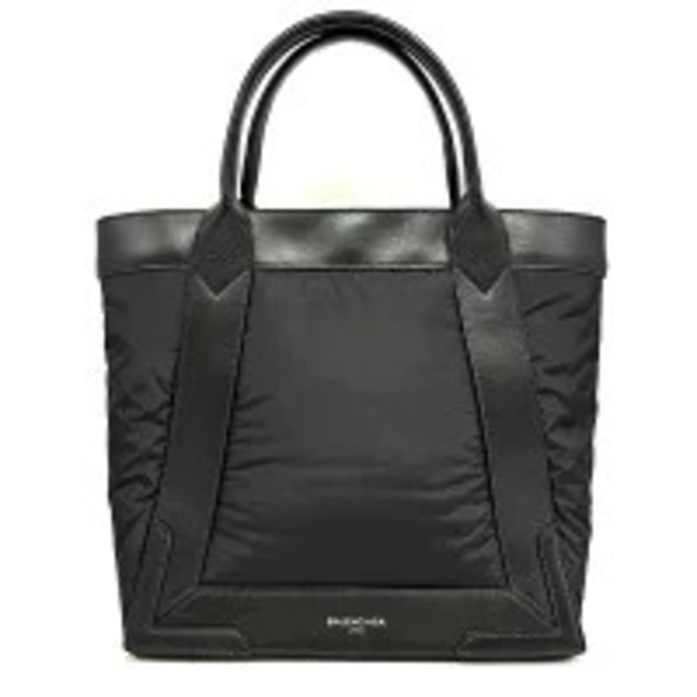 Balenciaga Cabas Tote Leather Black Handbag